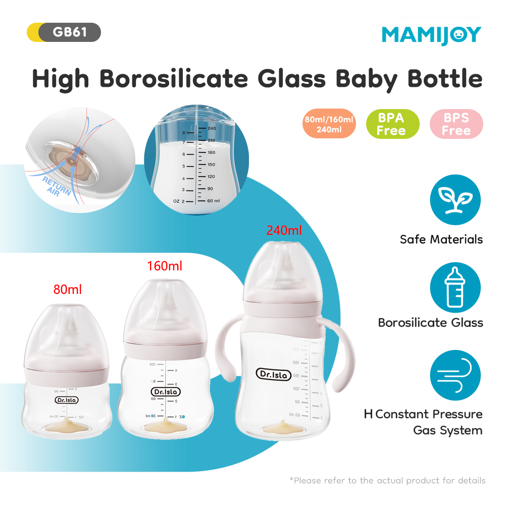Baby Food Glass Containers - Bouteille en verre pour bébé 80/160/240