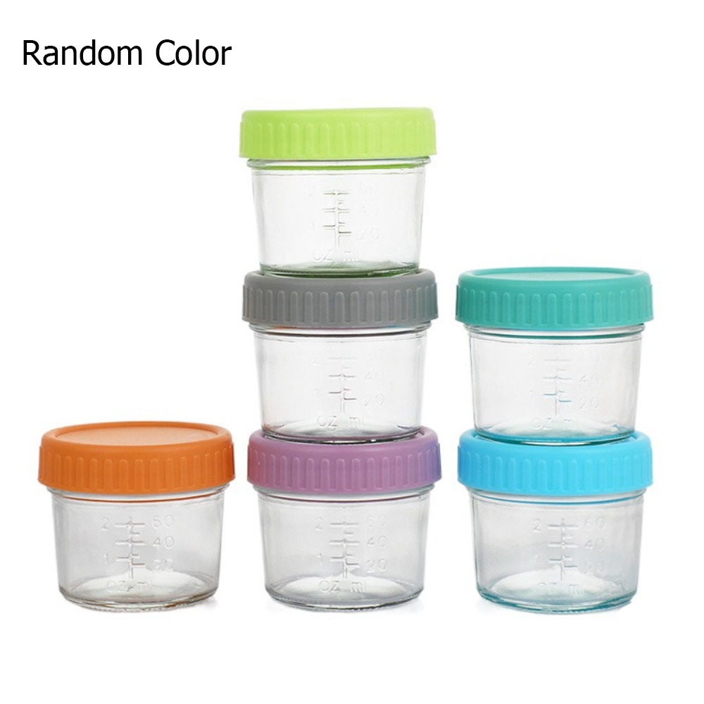 Baby Food Glass Containers - Pot de nourriture pour bébé en