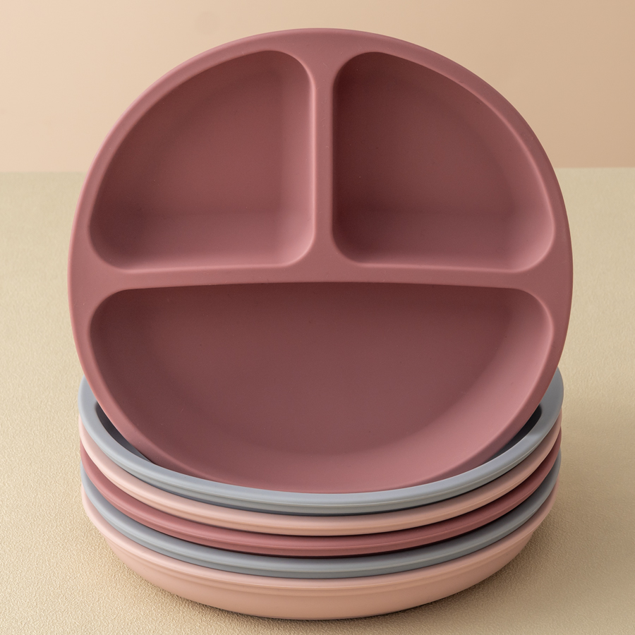 Baby Food Utensil - Assiette à manger en Silicone pour
