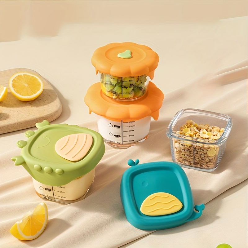 Baby Food Glass Containers - Récipient de nourriture pour bébé en