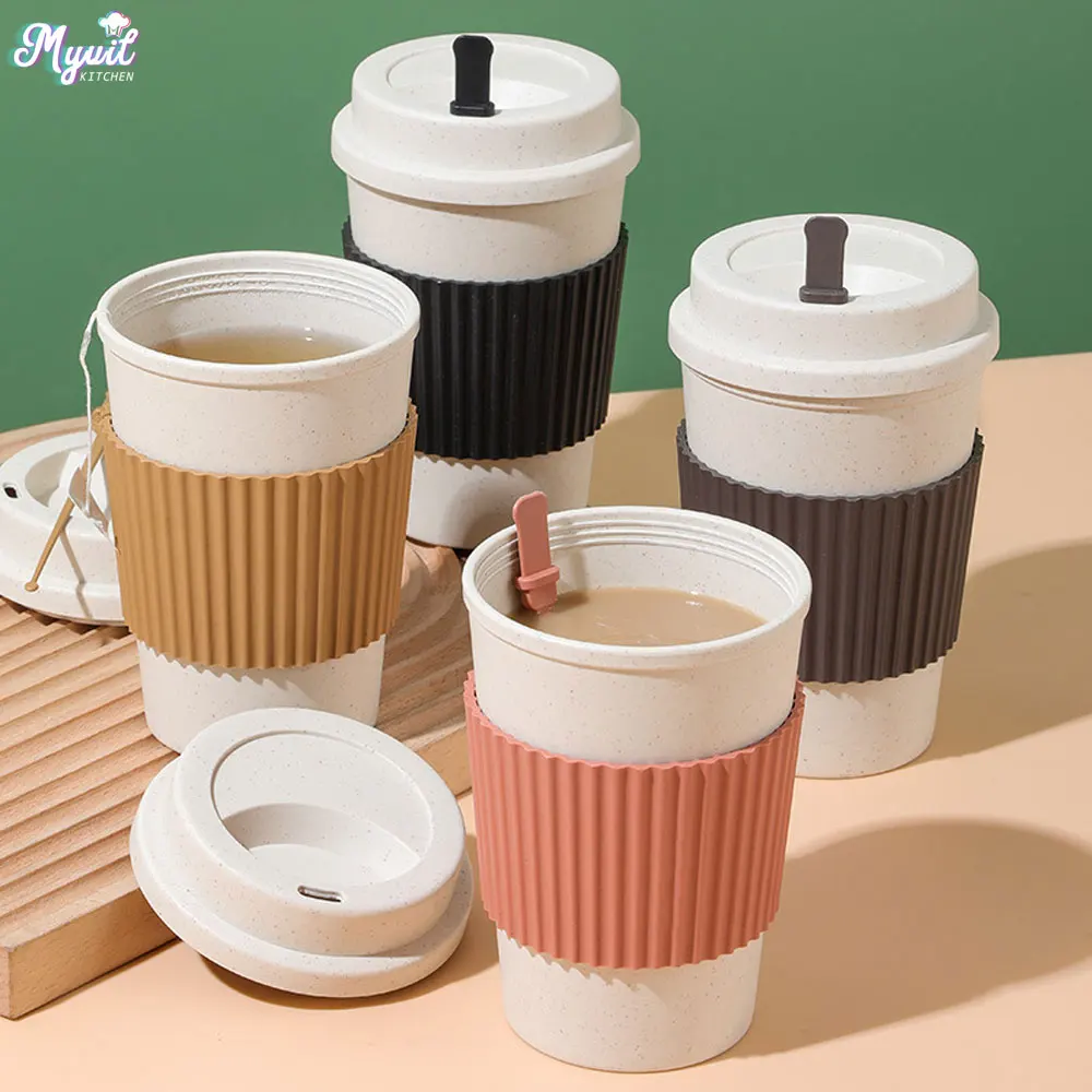 Training Cup Straw - Tasses à café avec couvercles de