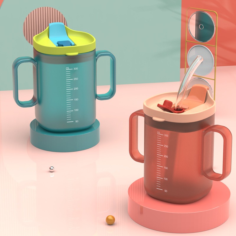 Training Cup Straw - Tasse d'eau pour enfants de 300ml,
