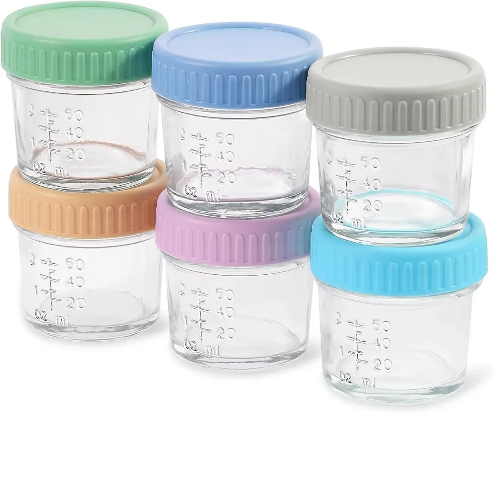 6 pièces de pots en verre mult - Baby Food Glass Containers avis et prix