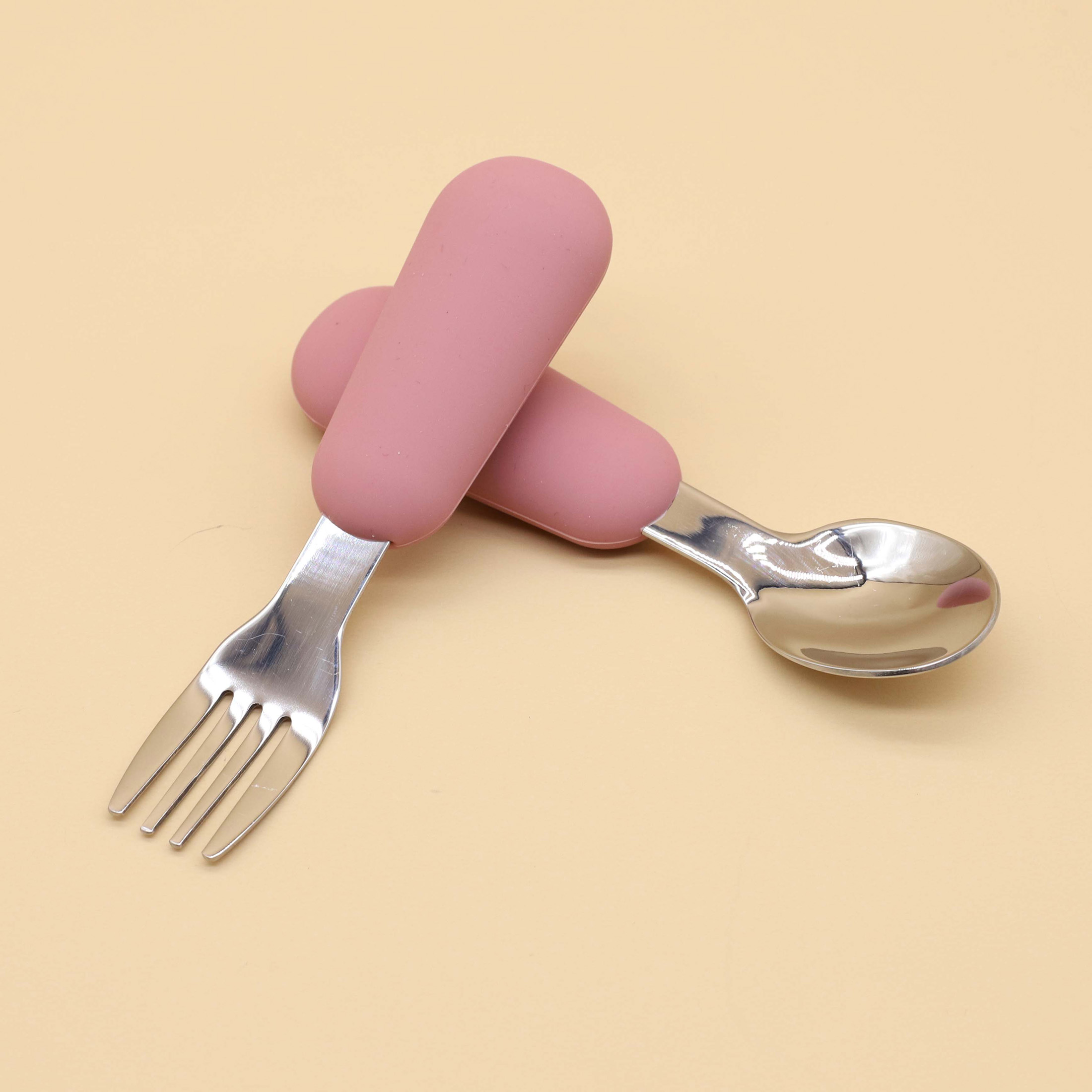 Fourchette à cuillère en Silic - Baby Food Utensil avis et prix