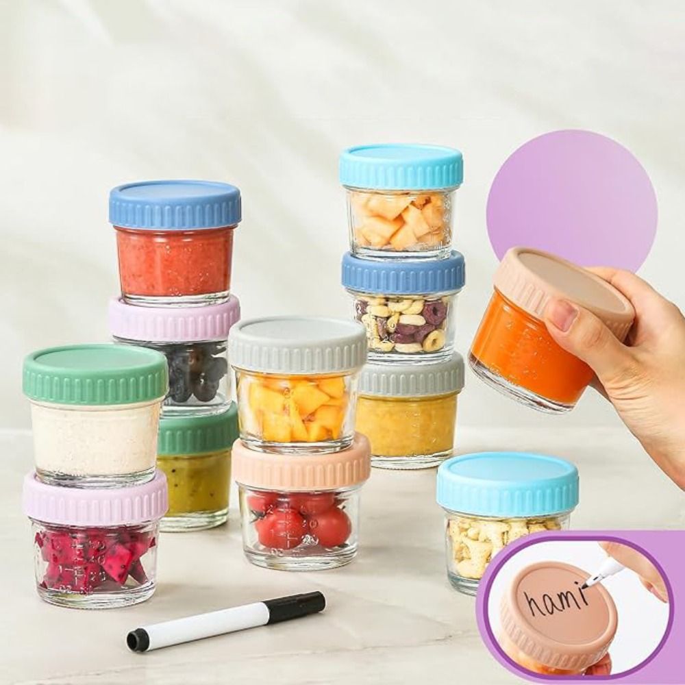 Pot Mason en verre pour alimen - Baby Food Glass Containers avis et prix