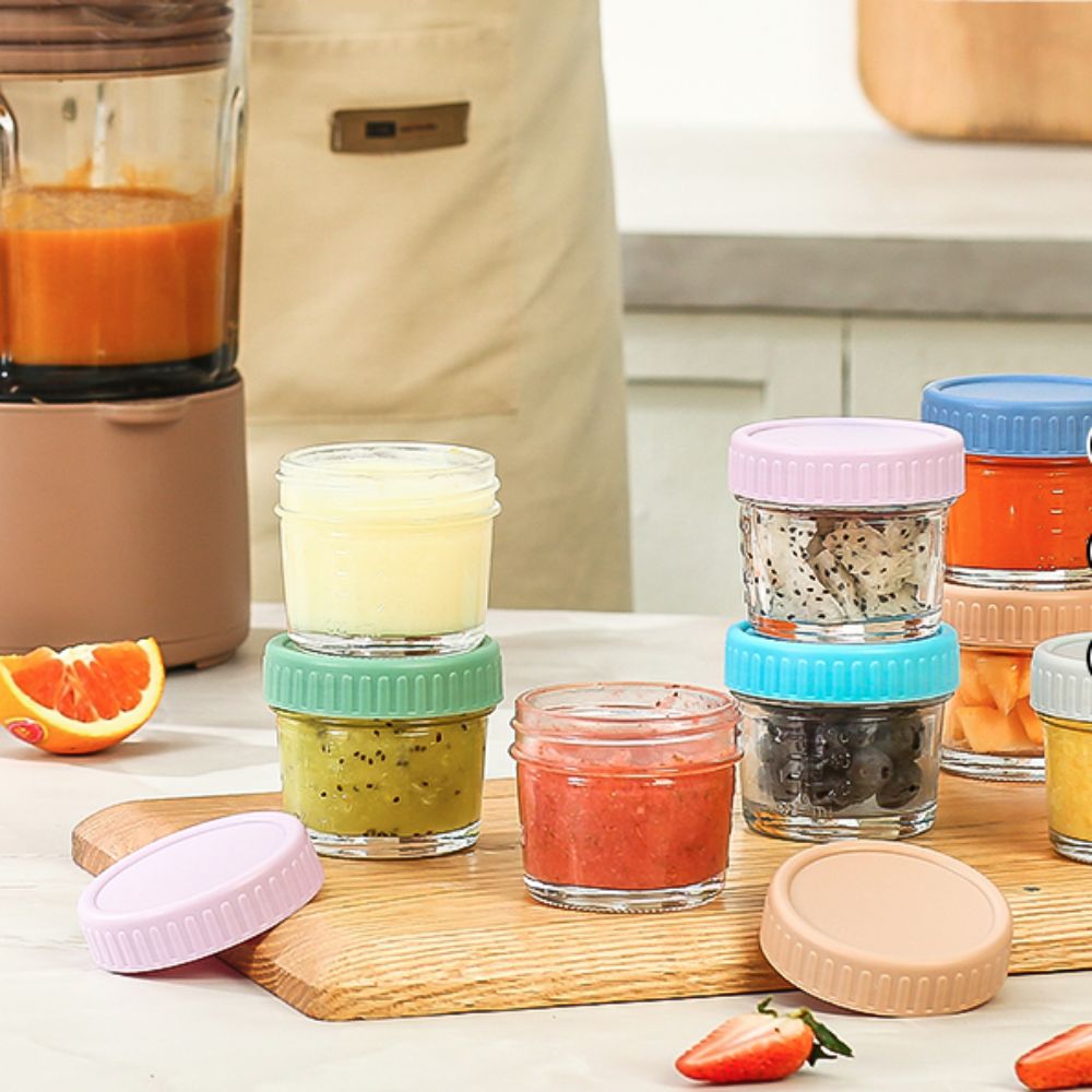 Pot Mason en verre pour alimen - Baby Food Glass Containers avis et prix
