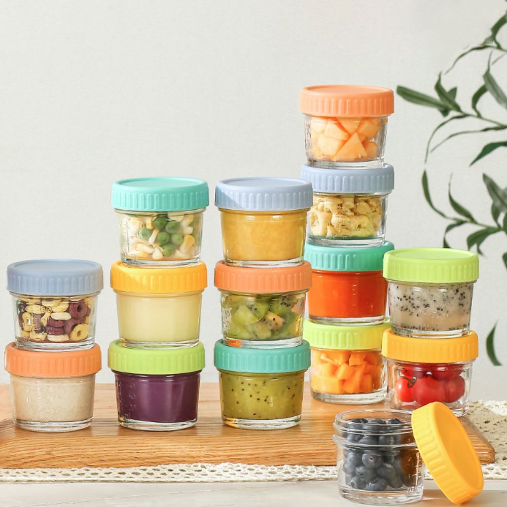 Pot de nourriture pour bébé en - Baby Food Glass Containers avis et prix