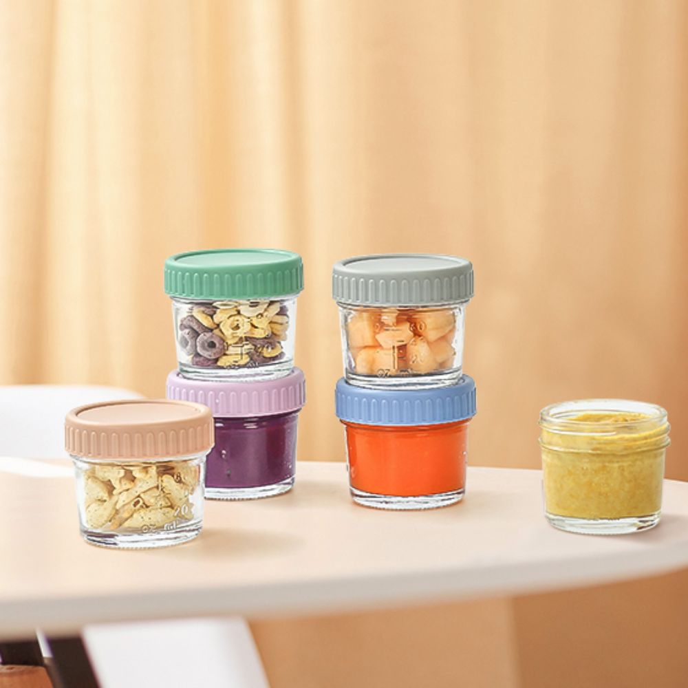Pot de nourriture pour bébé en - Baby Food Glass Containers avis et prix