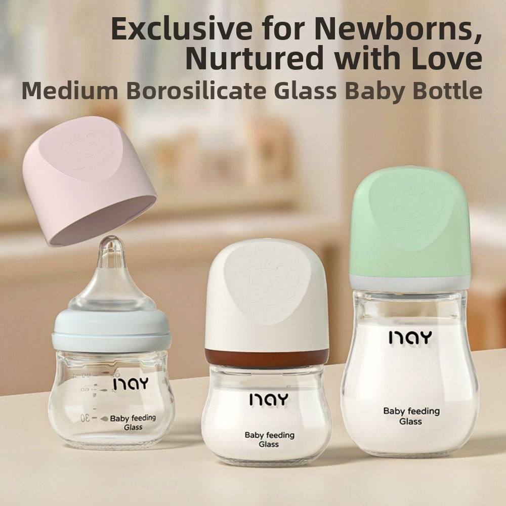 Biberon en verre Anti-flatulen - Baby Food Glass Containers avis et prix