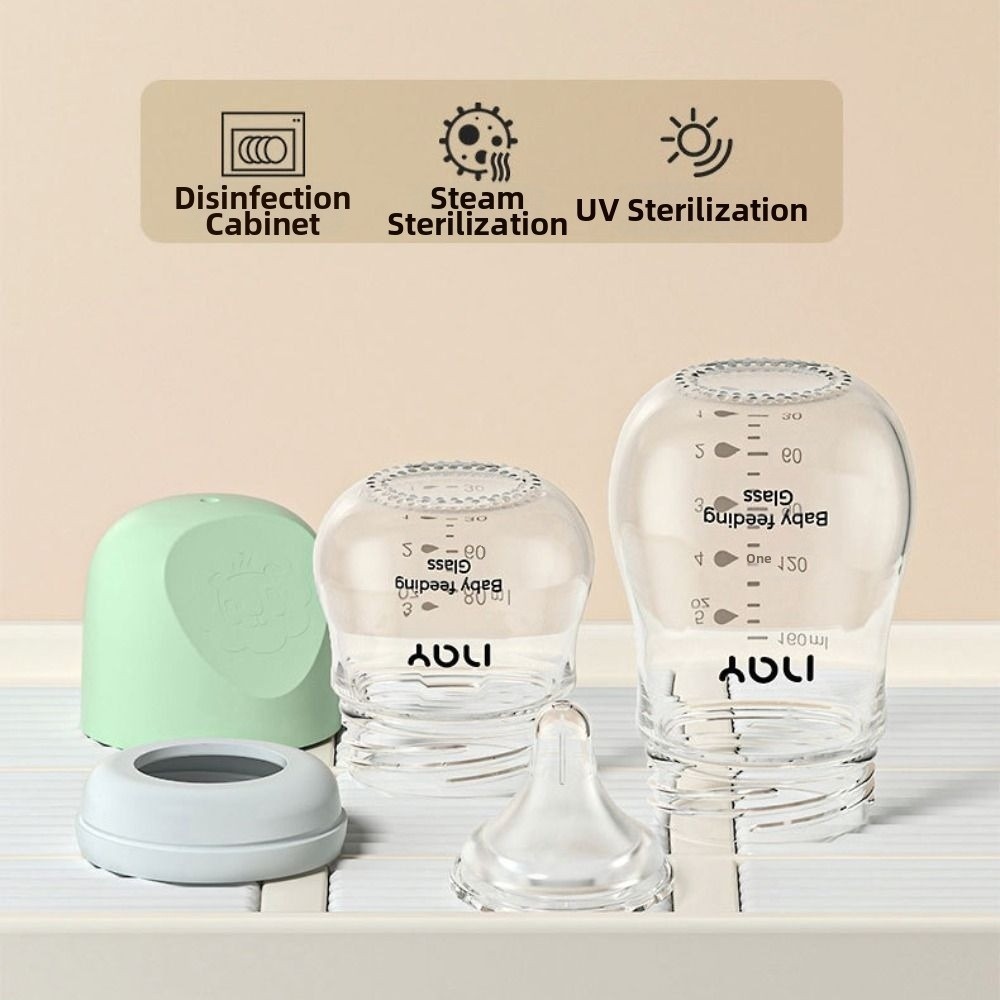 Biberon en verre Anti-flatulen - Baby Food Glass Containers avis et prix