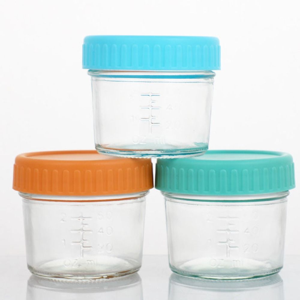 Lot de 6 pots en verre multi-u - Baby Food Glass Containers avis et prix