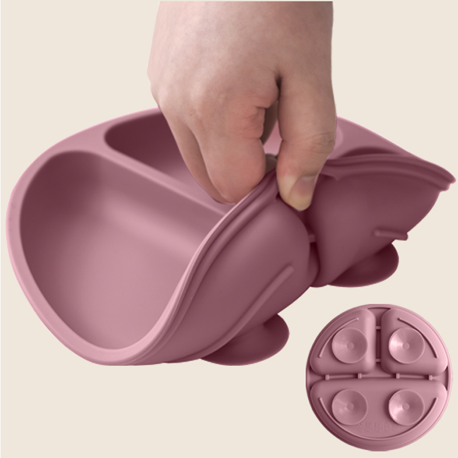 Assiette à manger en Silicone  - Baby Food Utensil avis et prix