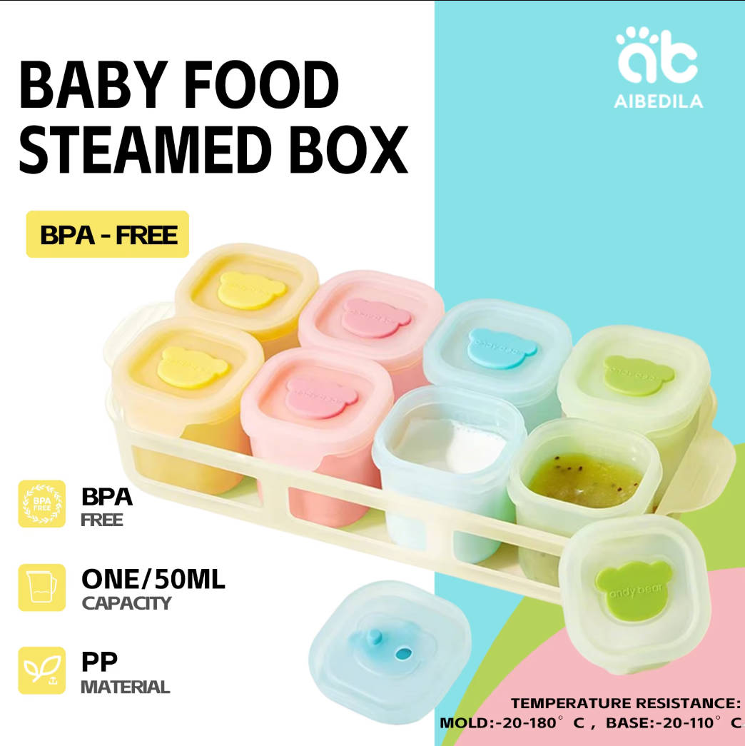 AIBEDILA Bac de Congélation en - Baby Food Glass Containers avis et prix