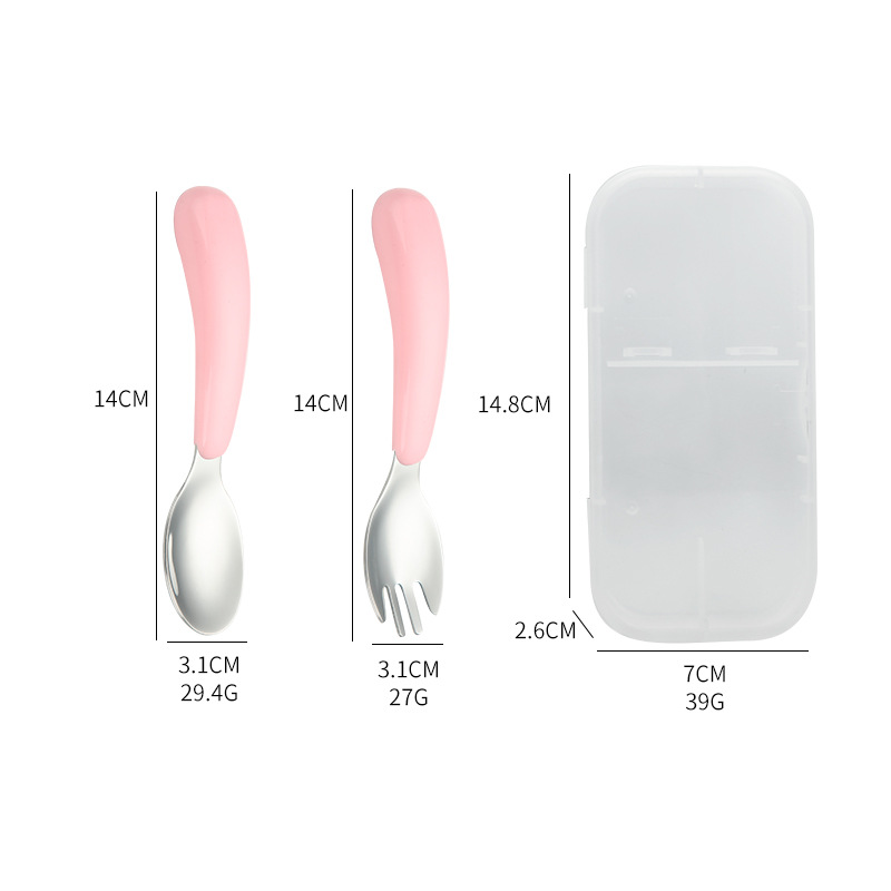 Cuillère, fourchette et baguet - Baby Food Utensil avis et prix
