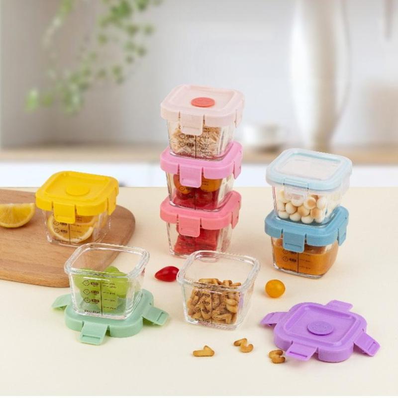 Boîte de rangement résistante  - Baby Food Glass Containers avis et prix