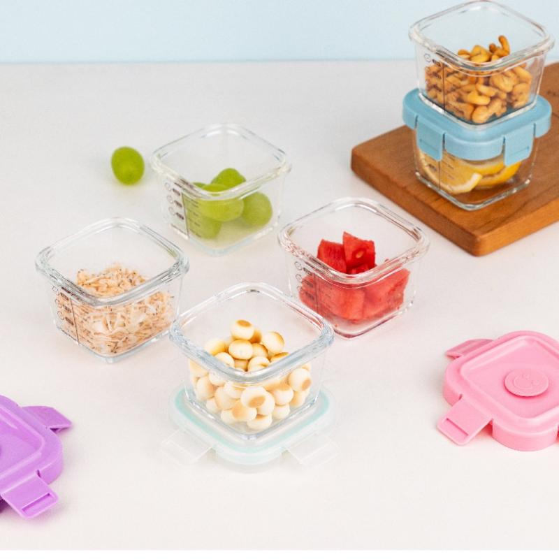Boîte de rangement résistante  - Baby Food Glass Containers avis et prix