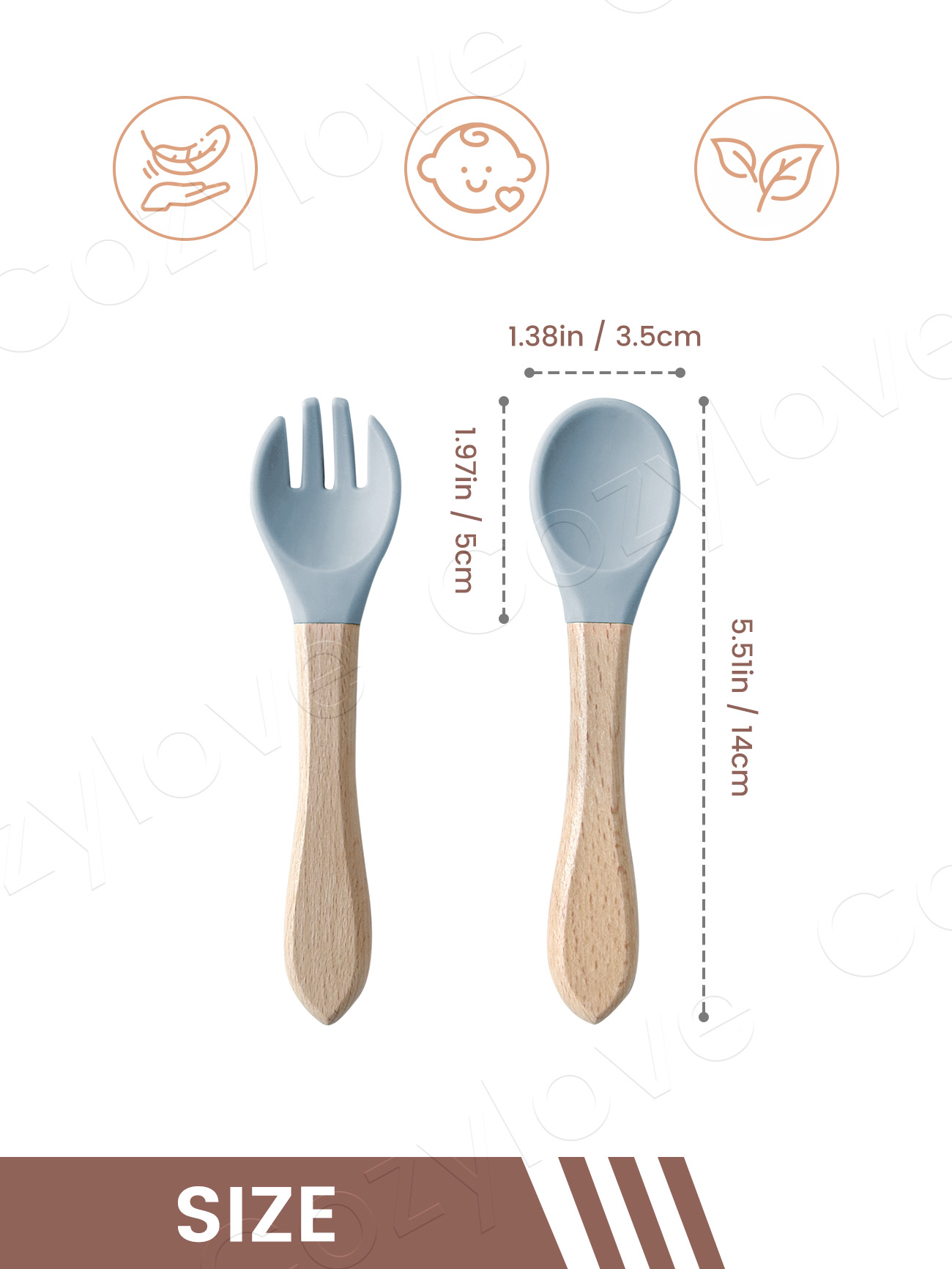 Ensemble de fourchette et de c - Baby Food Utensil avis et prix