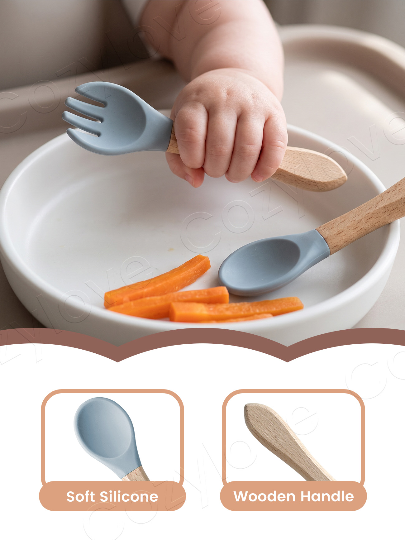 Ensemble de fourchette et de c - Baby Food Utensil avis et prix